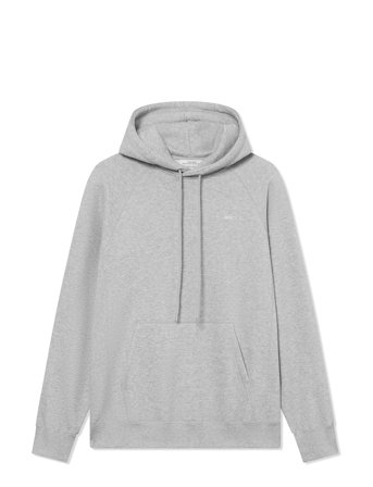 Essential Fred Classic Hoodie Gots Grey WOOD WOOD