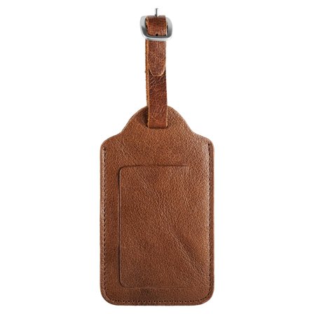 Gepäck-Anhänger | California Tan Vollnarben-Büffelleder für Männer