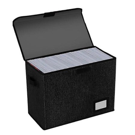 Sarjakuvalehtien säilytyslaatikot, Back to School -sarjakuvalehden lyhyt laatikko kansi, kirjalaatikkoon mahtuu 150 sarjakuvaa harmaa[YJD]