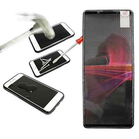 Full Frame Glas skydd Sony Xperia 1 III (XQ-BC52)