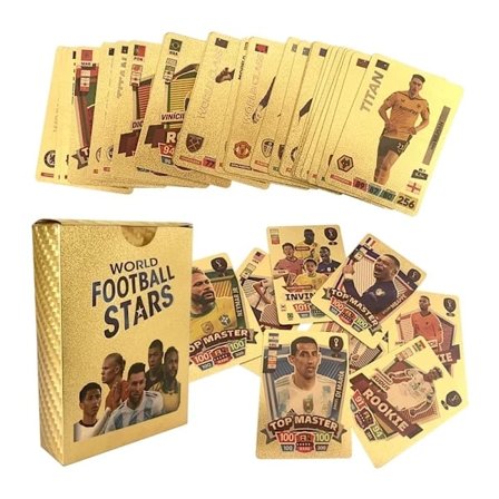 [CA] Golden Football Cards 50-Pack Warm White