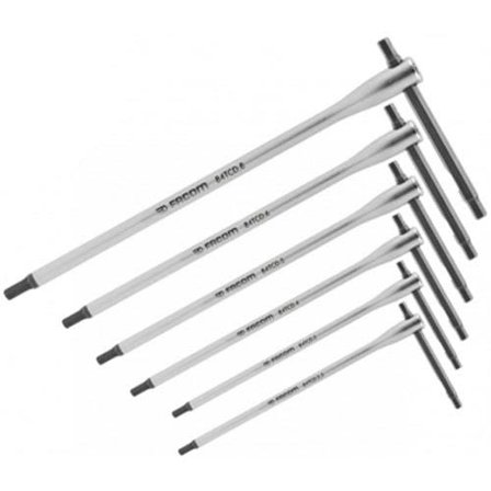 Facom 84TCD.J6 Kuusiokoloavainsarja 2,5 mm-8 mm, 7 kpl, moduulissa, Käsityökalut