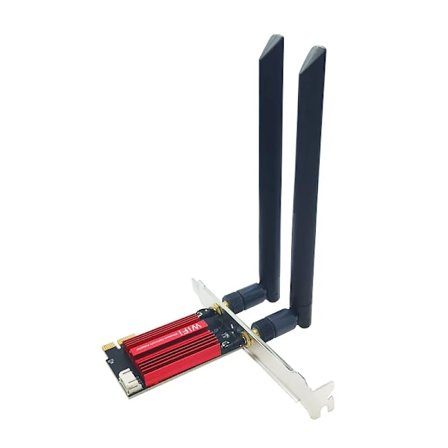 WiFi 5 PCI-E Trådlös Adapter Nätverk Kort AC1200 Dual Band 2.4G/5GHz 802.11AC För Bluetooth 4.0