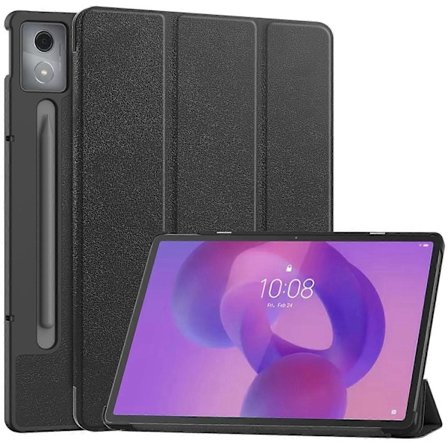 For Lenovo Idea Tab Pro Deksel Anti-Fall Lær Stativ Tablet Cover - Grå