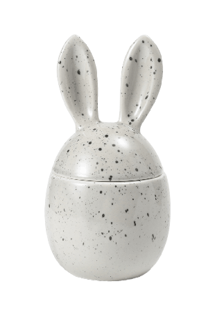 Åhléns Home Burk med lock BUNNY Inredningsdetaljer Beige ONESIZE