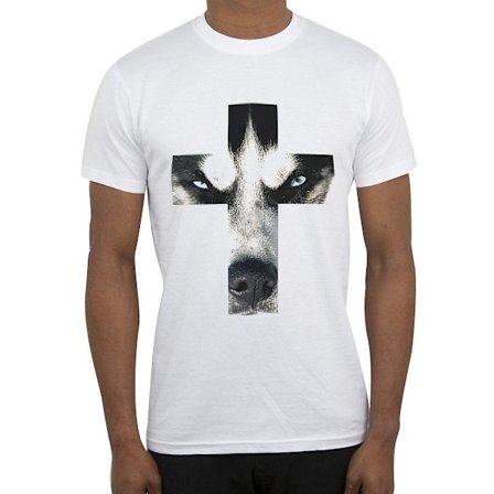 T-paita Animal Cross Husky