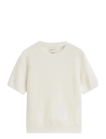 GANT | Superfine Lambswool Ss C-Neck | S