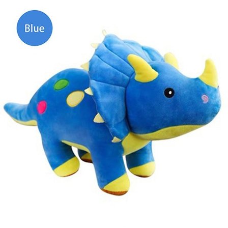 40cm Kreativ Plysj Myk Triceratops Plysjleke Dinosaurdukke Kosedyrgaver (FMY)