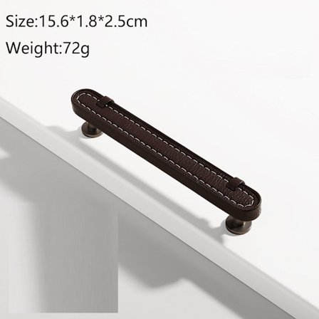 Hul Håndtag Skabsdør Håndtag BRUN 1 STK4 4