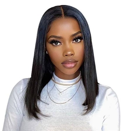 Front paryk, pre-plukket hår, dameparykker til kvinder