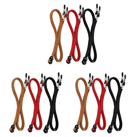 9 stk. letvægts brillerem og mistet kæde til sport – holdbar multifunktionel brilleholder snor for komfortabel fastholdelse af briller