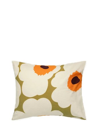 Unikko Duvet Cover 60X63-65X65 Home Textiles Bedtextiles Duvet Covers Beige Marimekko Home