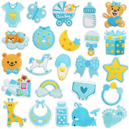 24 strygemærker til pigetøj