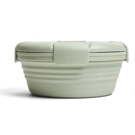 Silikone Foldbar Madkasse, Bærbar Sammenklappelig Skål til Rejser, Opbevaring af Instantnudler, Udendørs Picnic Madbeholder B