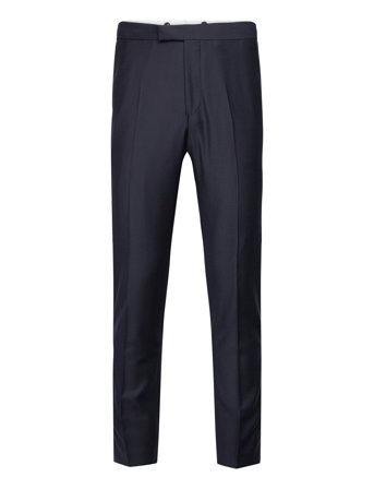 Oscar Jacobson Denz Tuxedo Trousers - Navy - 54