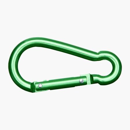 Biltema - Karabinkrok aluminium 5 x 50 mm