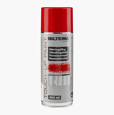 Biltema - Utbedringslakk rød 400 ml