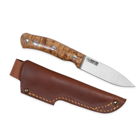 Casström No.10 Forest Knife Masur Stabiliserat Skaft