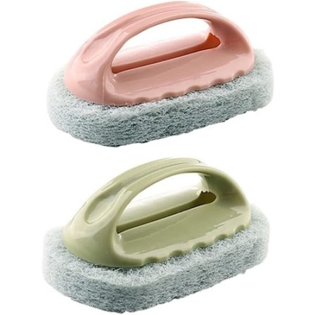 2-pack djuprengöringsborste, köksskrubb borste, skrubbsvamp