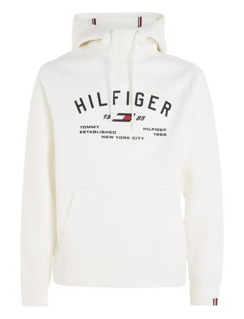 Graphic Hoody Huppari Valkoinen Tommy Sport