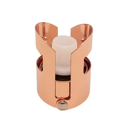 Gull champagne-stopper, designet i Frankrike, flaske for musserende vin