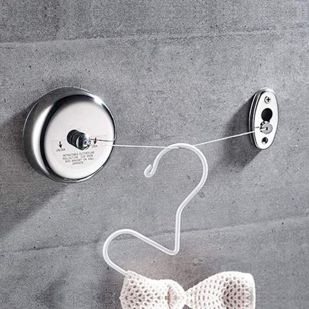 Indtrækkelig glas brusebad kabine-304 rustfrit stål