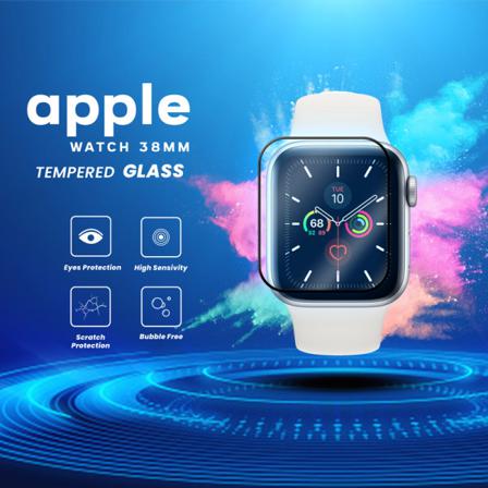 Apple Watch 38mm -härdat Glas 9h – Super Kvalitet 3d Skärmskydd