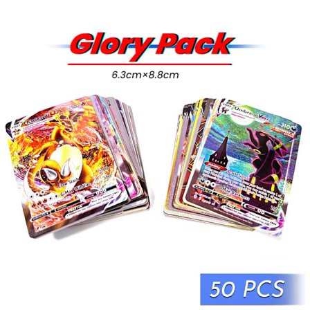 Uusi Flash Pocket Series Glory Pack VMax Vstar Gx EX V Mega Basic Trainer Series Lasten syntymäpäivälahjakokoelma Taistelukortit