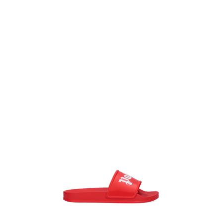 Palm Angels, Sliders Rood, Heren, Maat:38 EU