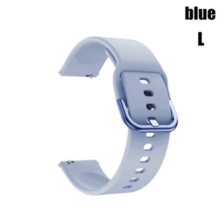 för Samsung Galaxy Watch Active 2 42mm silikon watch blue L