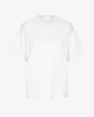 Oversized Organic T-Shirt - Optical White 2XL