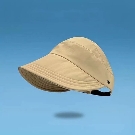 Justerbar Solhat med Bred Skygge, Foldbar Kasket, Sommer Visir