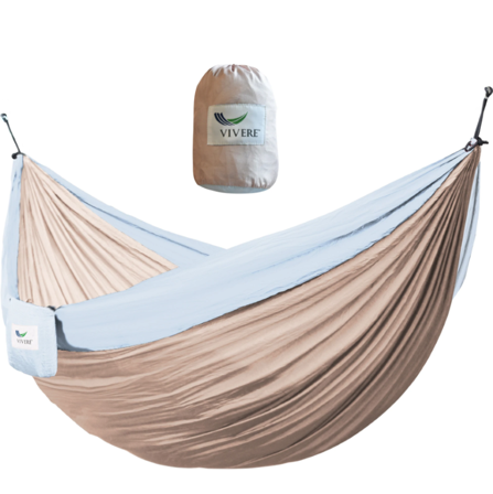Vivere Hengekøye Travel Dobbel Sand-Sky Parachute