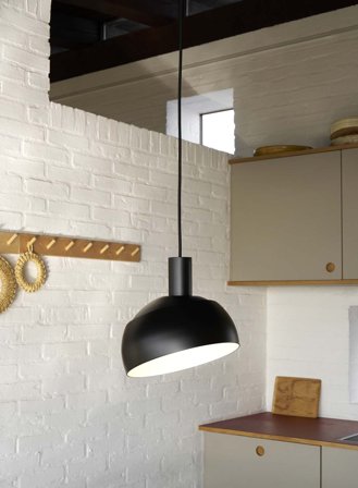 FJ Elements taklampe Ø25 - sort