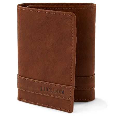Cambodia Trifold Tan RFID Leather Wallet for Men - Wallets