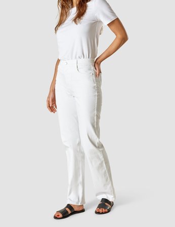 Shaping New Tomorrow - Damen - Jeans - White - Straight - Größe 29/30