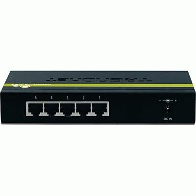 TRENDnet TEG S50G - switch - 5 porter - TAA-samsvar