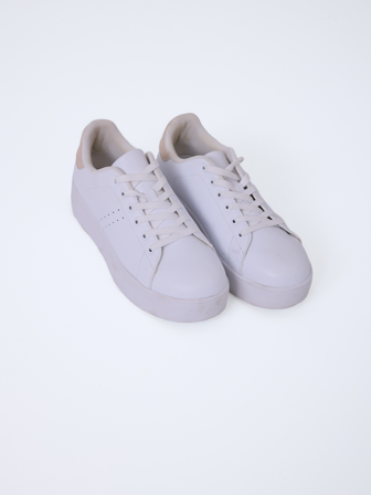 Jean Paul - Alsace Sneakers - Dame - Hvit - Sko - 37