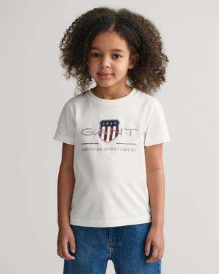 GANT - Kids Archive Shield T-skjorte - Unisex - 98/104