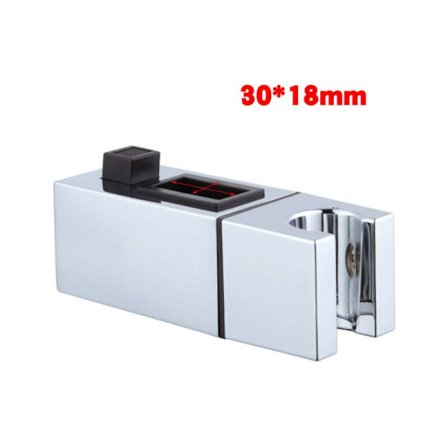 Dusjholder dusjstang løfte sete fast sete dusjtilbehør baderomtilbehør dusjholder (30 * 18 mm firkantet rør