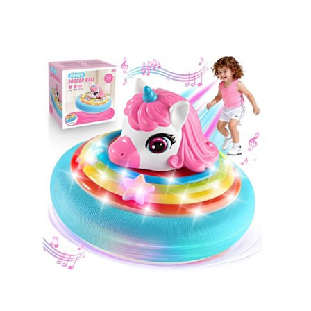 Lysende og Musikalsk Flytende Fotball – Interaktiv Pedagogisk Leke for Barn (4–6 år)