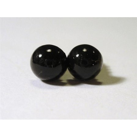 TILBUD__TILBUD__5 par (10 stk) Sorte øjne til "Amigurumi" 18 mm Ø