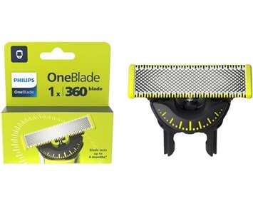 Philips-OneBlade QP410/50-Erstatningsblad til Philips OneBlade-Personal care - men-Skjeggtrimmere