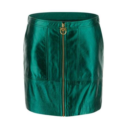 Pinko Gerardina Rok , Groen , Dames , Maat: M Korte rokken