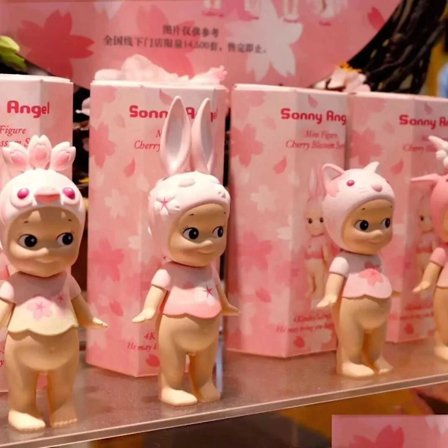 Blind Box Sonny Angel Mini Dukke Sakura Serie Limited Edition Sød Kugle Model Legetøj Fans Samler Fødselsdagsgaver xj250212 Drop Delivery{ee}