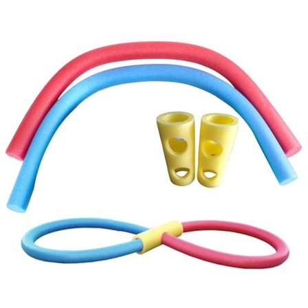 2 stk. Pool Noodles med 2 forbindelser 59 tommer Hul Skum Pool Svømmenoodles Skum Noodles