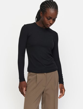 Soft Rebels Srfenja O-Neck Top - Black - XXL