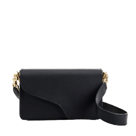 ATP Atelier Assisi Black Vacchetta Handväskor Dam Svart ONESIZE