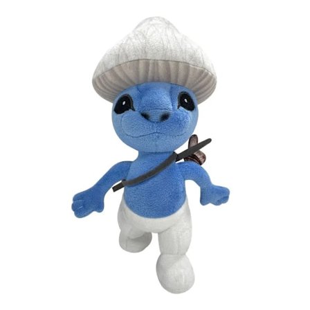 25 cm Anime Smurf Katt Plysch Djur Blå Elf Katt Plysch Leksak Rolig Populär Hem Soffa Kudde Dockor