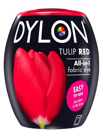 Dylon Tekstilfarve 36 Tulip Red, Tøj & Bolig, Husholdning, Tekstilpleje
